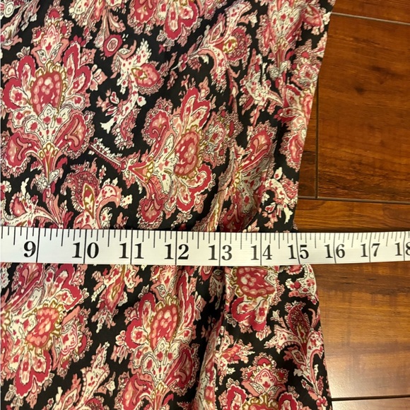 Rampage Y2K 90s Vintage Coquette Boho Floral Print Rayon Midi Dress Size 8-10 - Picture 13 of 16